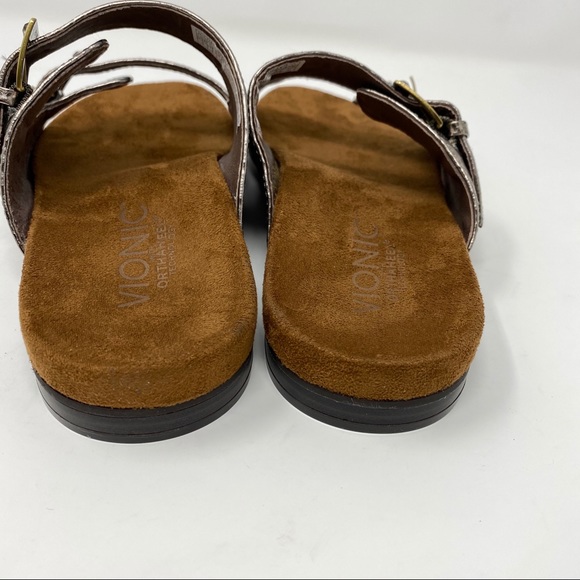 Vionic Czarina slides bronze snake - Picture 5 of 8